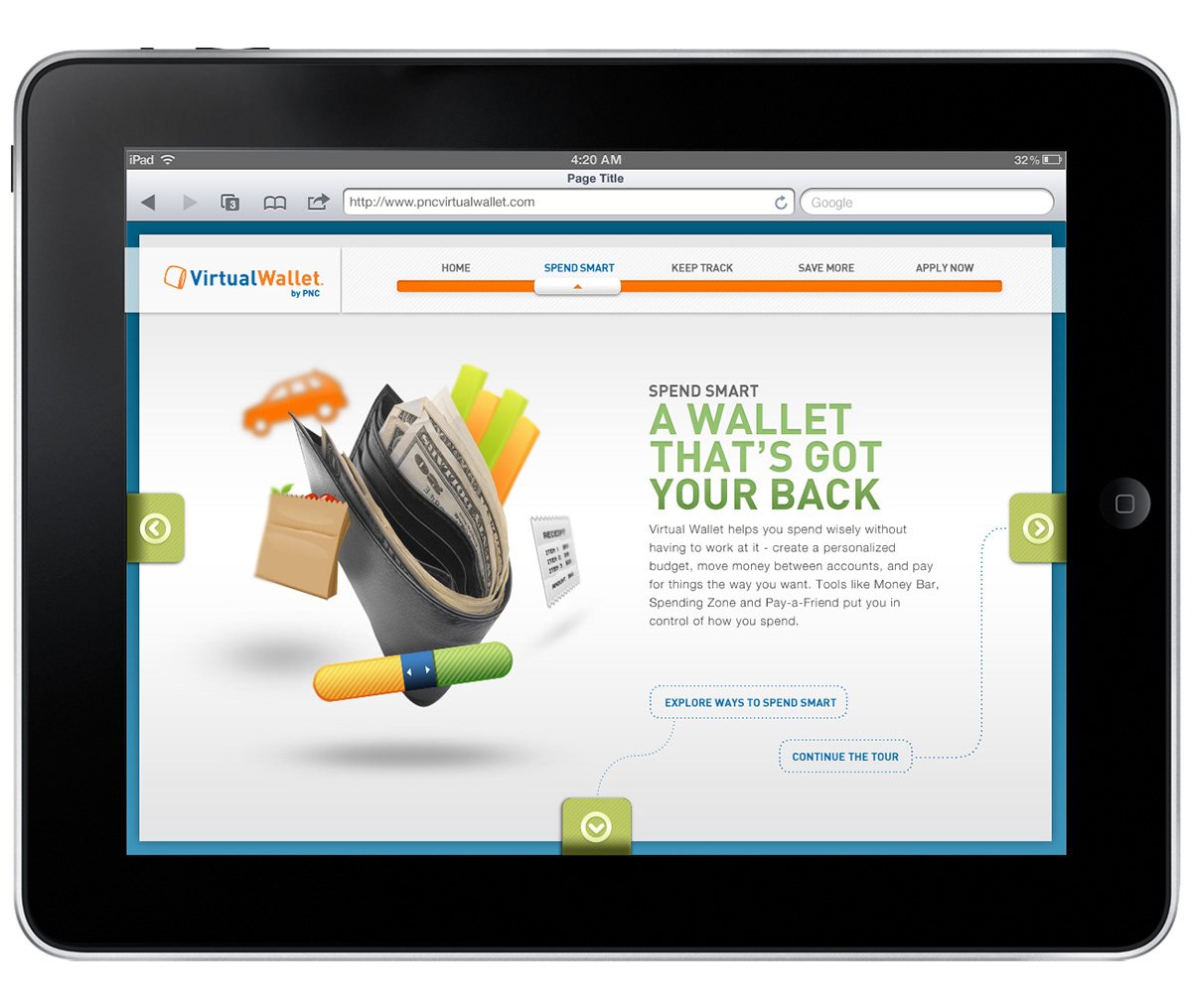 PNC Virtual Wallet on Behance