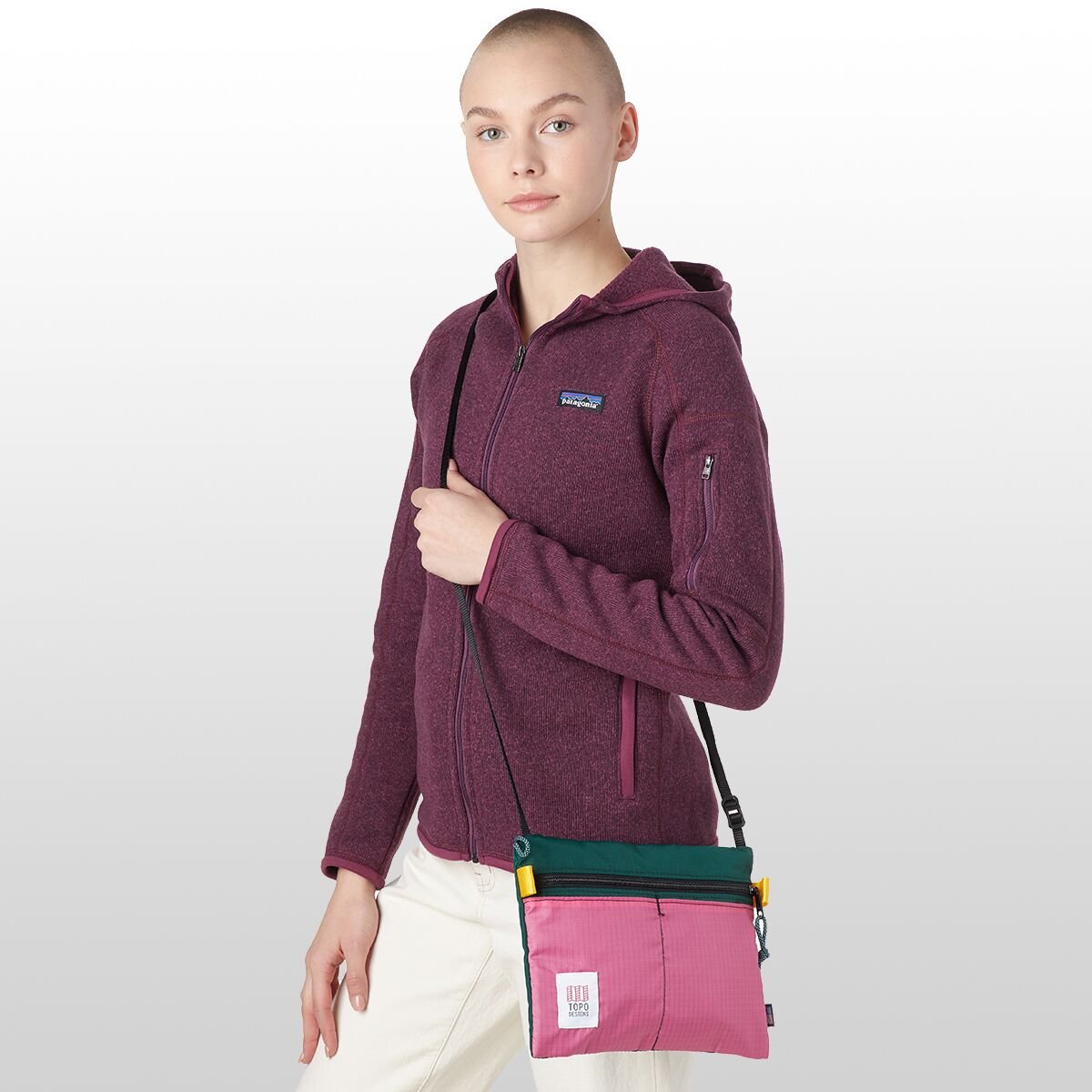 Topo Designs Mountain Accessory Shoulder Bag Black | END. (US)